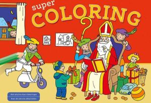 Deltas Sinterklaas Super Coloring Saint-Nicolas Super Coloring