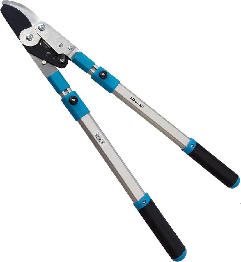 Sirocco Telescoop Takkenschaar met Aambeeld Verstelbare Snoeischaar voor Dikke Takken Ergonomisch Tuingereedschap