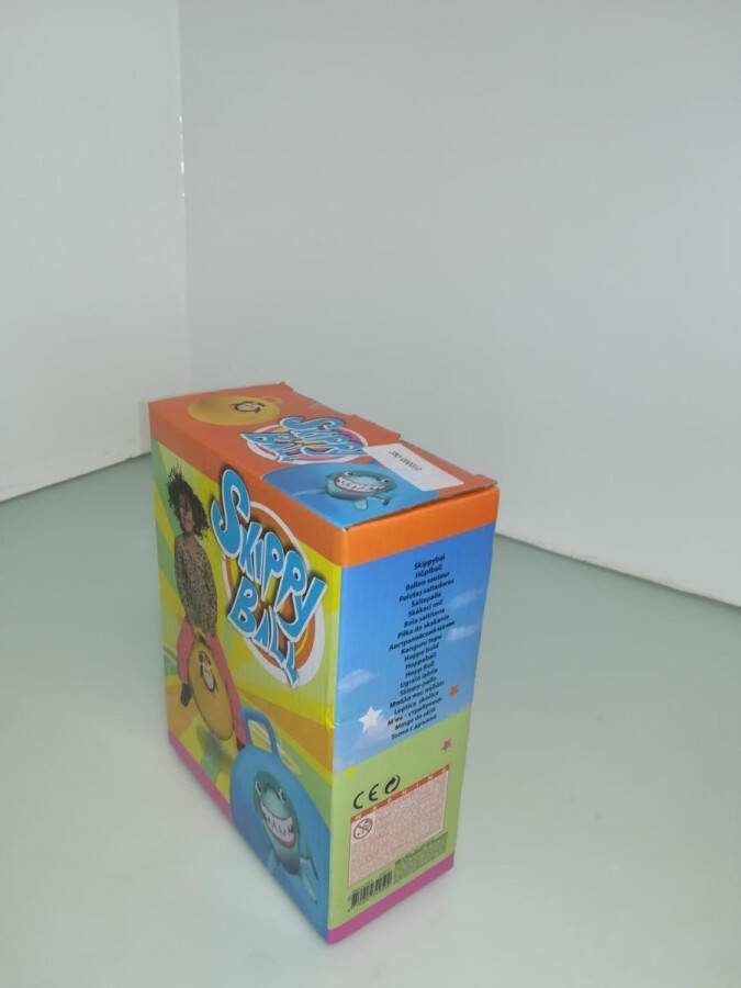 Skippybal roze met octopus 55 cm