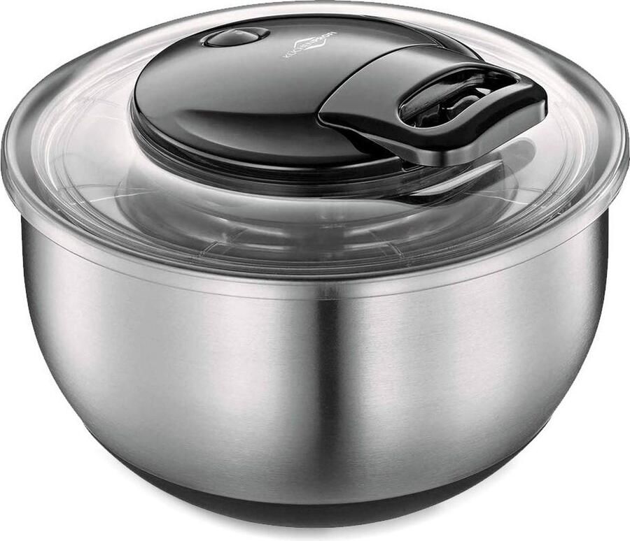 Slacentrifuge 18 8 roestvrij staal voor het wassen en drogen van salade centrifuge van roestvrij staal slacentrifuge roestvrij staal
