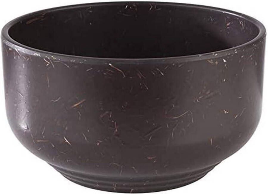 Slakom van melamine stapelbare kom Ø 160 cm x 9 cm 11 ltr kokosbruin