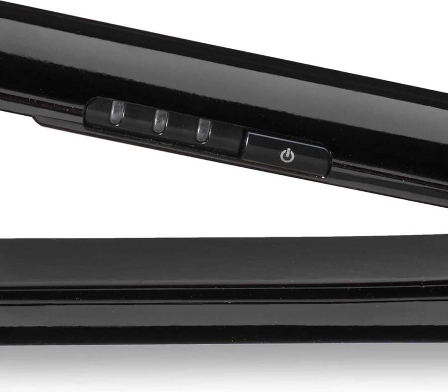 Sleek Finish 230 Stijltang met 3 Temperatuurinstellingen Tourmaline-Keramische Platen Multi-Voltage Wereldwijd Gebruik