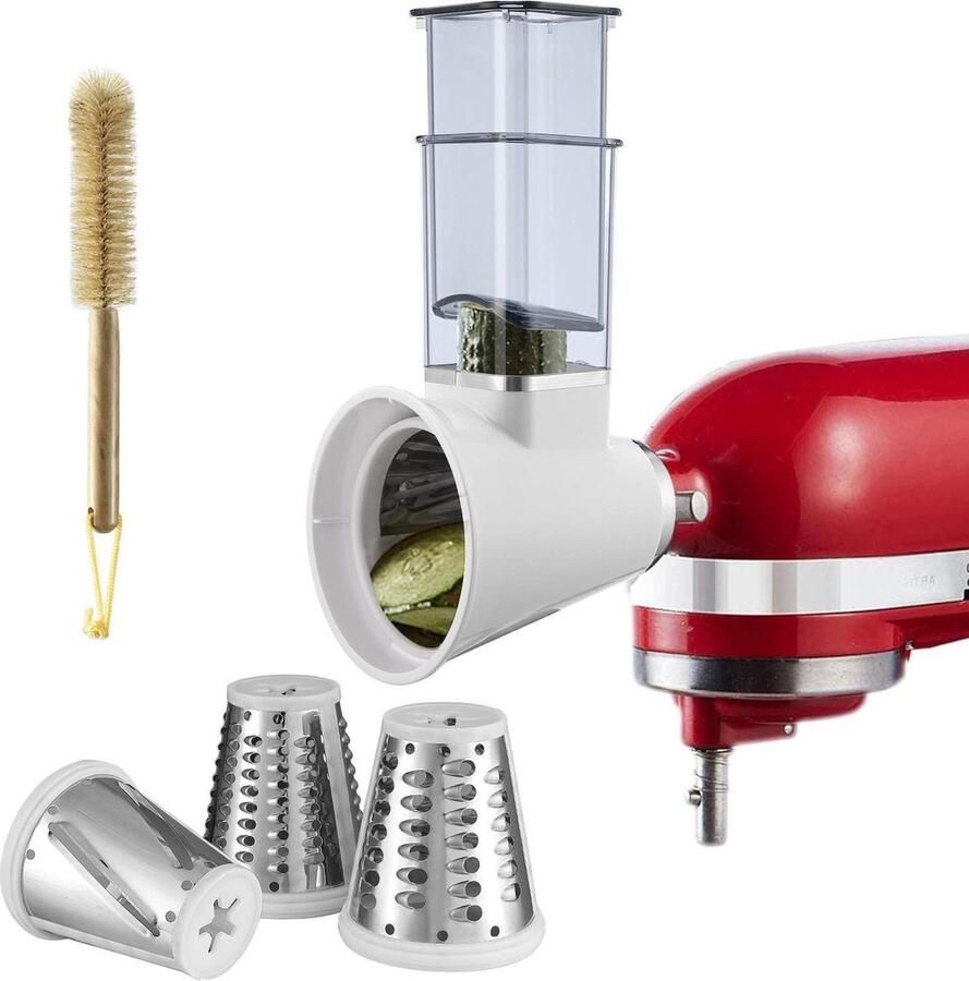 Slicer Shredder Attachment voor KitchenAid Stand Mixers Groente Chopper Kaasrasp Salade Cutter Accessoires