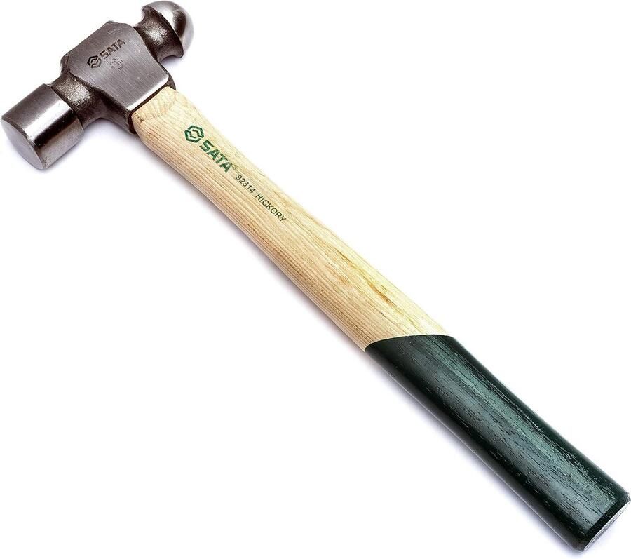 Slotenhamer voorhamer stalen hamer en ingenieur hamer Engelse vorm met Hickory houten steel 910 g