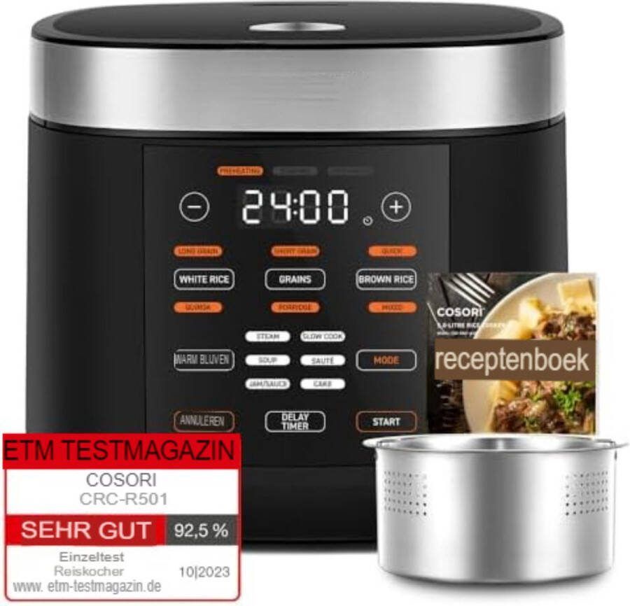 Slowcooker met Timer Slowcooker Elektrisch Slowcooker met Timer 4 Personen