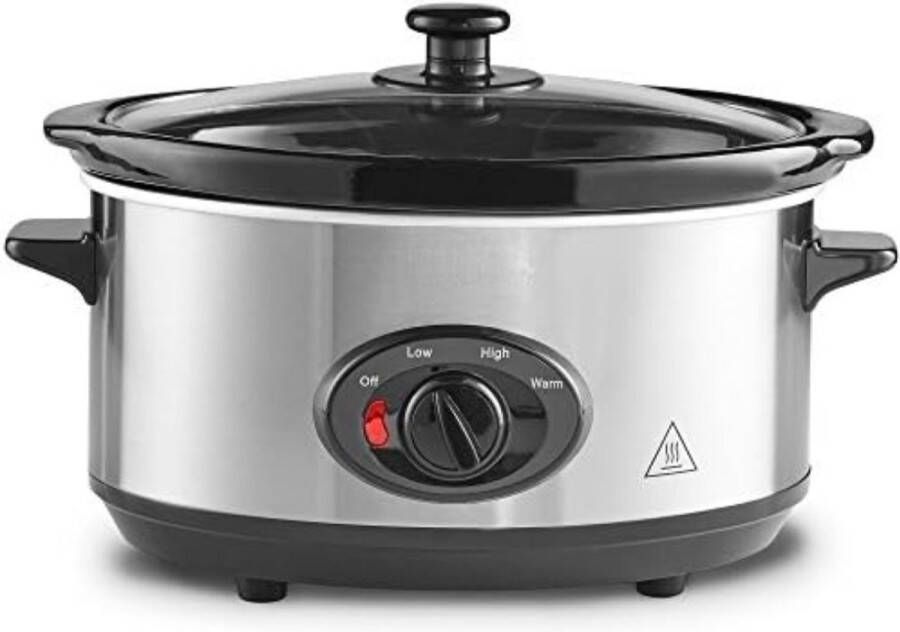 Slowcooker met Timer Slowcooker Elektrisch Slowcooker met Timer 4 Personen