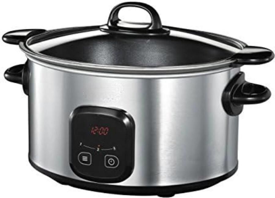 Slowcooker met Timer Slowcooker Elektrisch Slowcooker met Timer 4 Personen