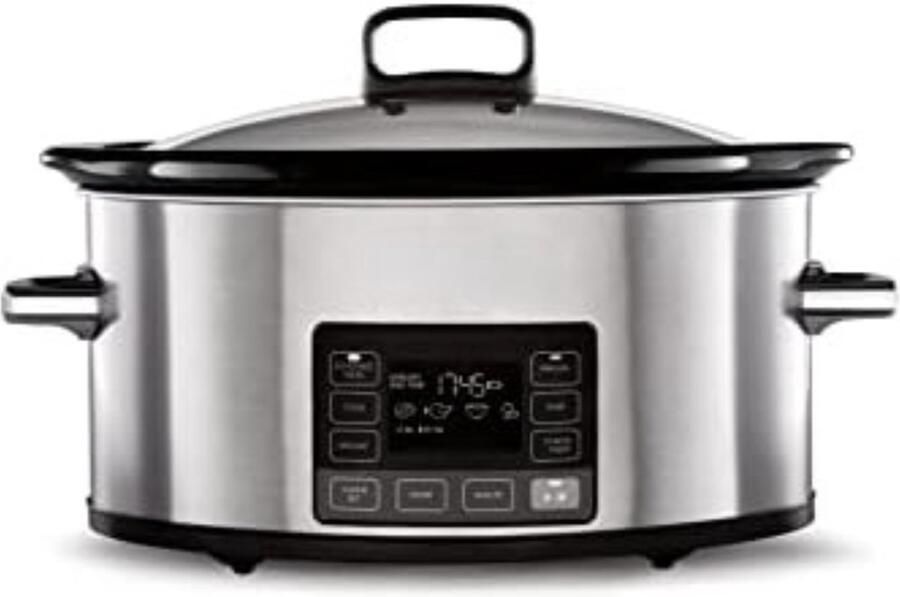 Slowcooker met Timer Slowcooker Elektrisch Slowcooker met Timer 4 Personen