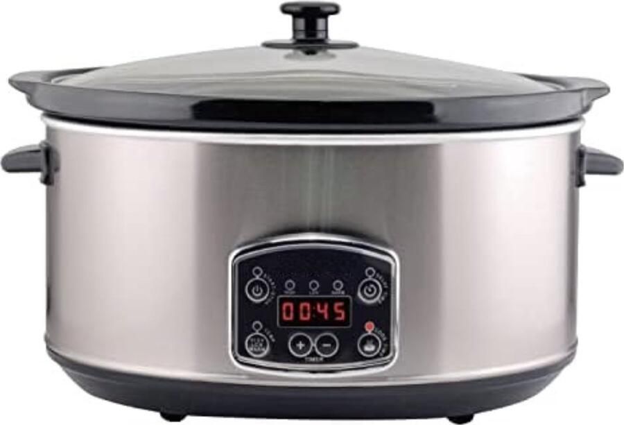 Slowcooker met Timer Slowcooker Elektrisch Slowcooker met Timer 4 Personen