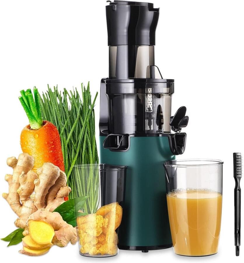 Slowjuicer Sapcentrifuge Groenten en Fruitpers Anti Drup Juicer
