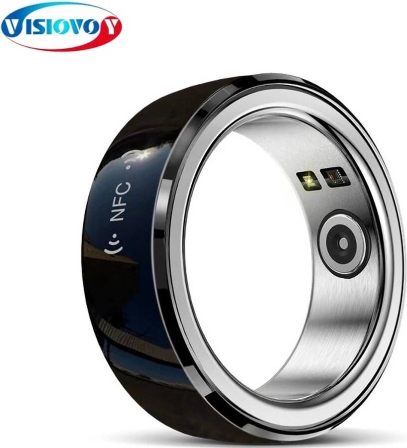 Smart Ring Slaaphulp Hartslag Bloed Zuurstof Slaap Gezondheid Monitor NFC Slimme Ring Keramiek Waterdichte Vingerringen Intelligent Gezondheid Monitoren