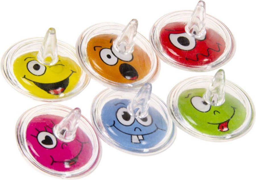 Smiley Tolletjes 12 STUKS Tol Uitdeelcadeautjes voor Kinderen Traktatie voor Kinderen Verjaardag