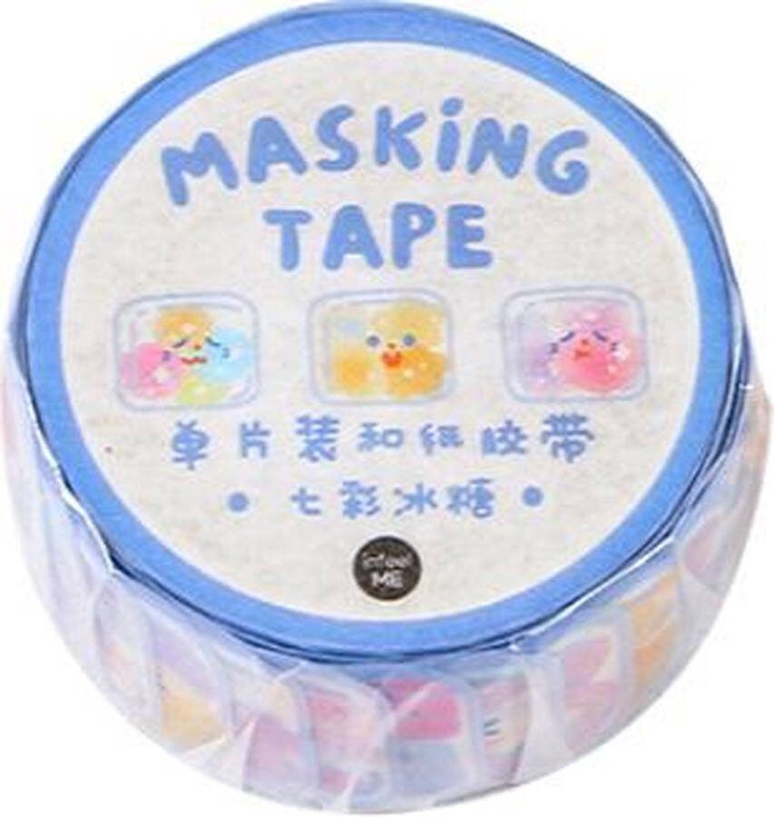 Merkloos Sans marque Smileys Washi Tape Stippen | To Do Dots | Takenlijstjes Maken | To Do Lijstjes | Journalling | Bullet Journal | Journals | Plakboeken | Stickers | Bullet Points | Masking Tapes | Washi Tapes | Organiseren | Gezichten Emoticons | Blauw Geel Paars Roze