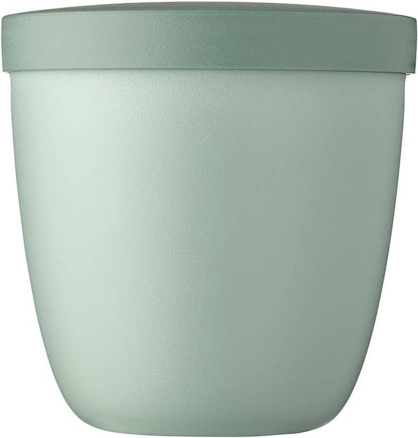 Snackbox Ellipse voedselcontainer voor het bewaren en vervoeren van snacks geschikt voor vriezer magnetron en vaatwasser 500 ml Nordic Salie
