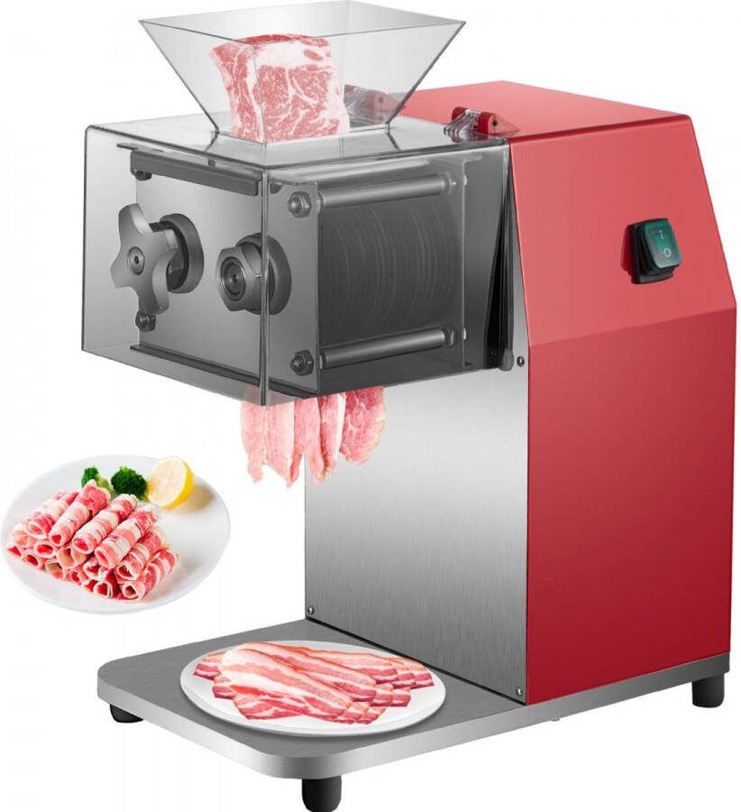 Snijmachine Vlees Commerciële Vleessnijder Commerciële Vleessnijmachine 850W 360x220x460 mm