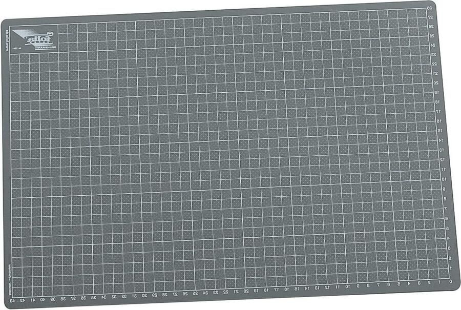 Snijmat knutselonderlegger ca. 30 x 45 cm met gaas handig voor hobby en DIY