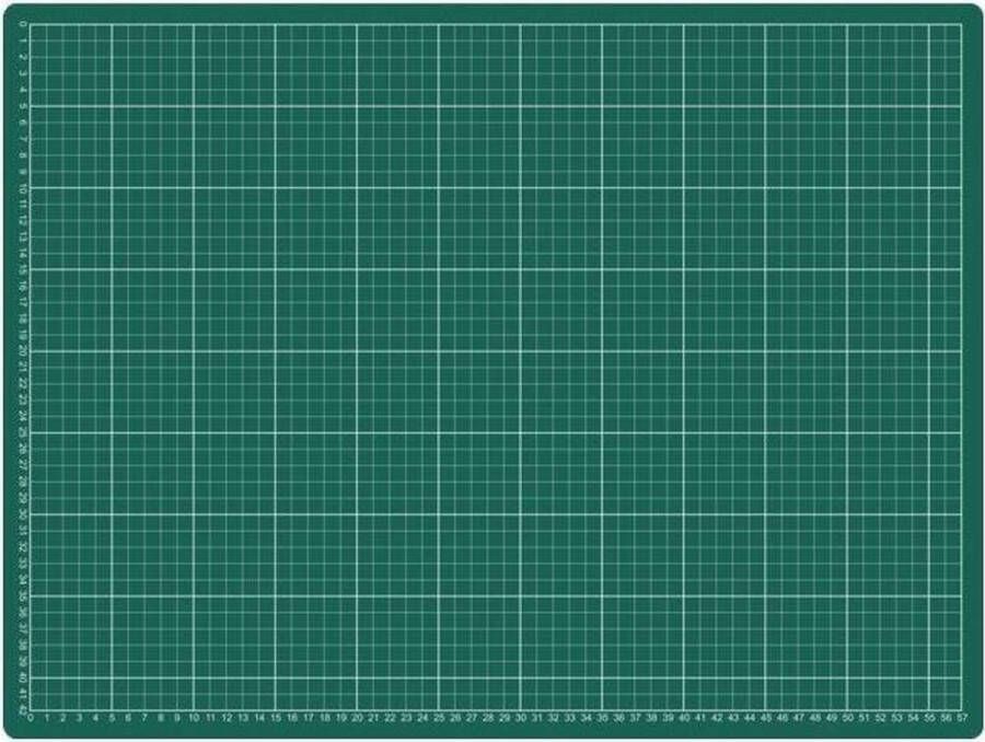 Snijmat Rillstab A2 600x450mm Uniek zelf-herstellend materiaal Groen 3-laags