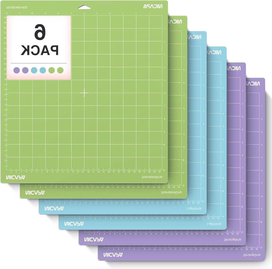 Snijmat Standardgrip voor Cricut Explore One Air Air 2 Maker groot formaat 3 stuks