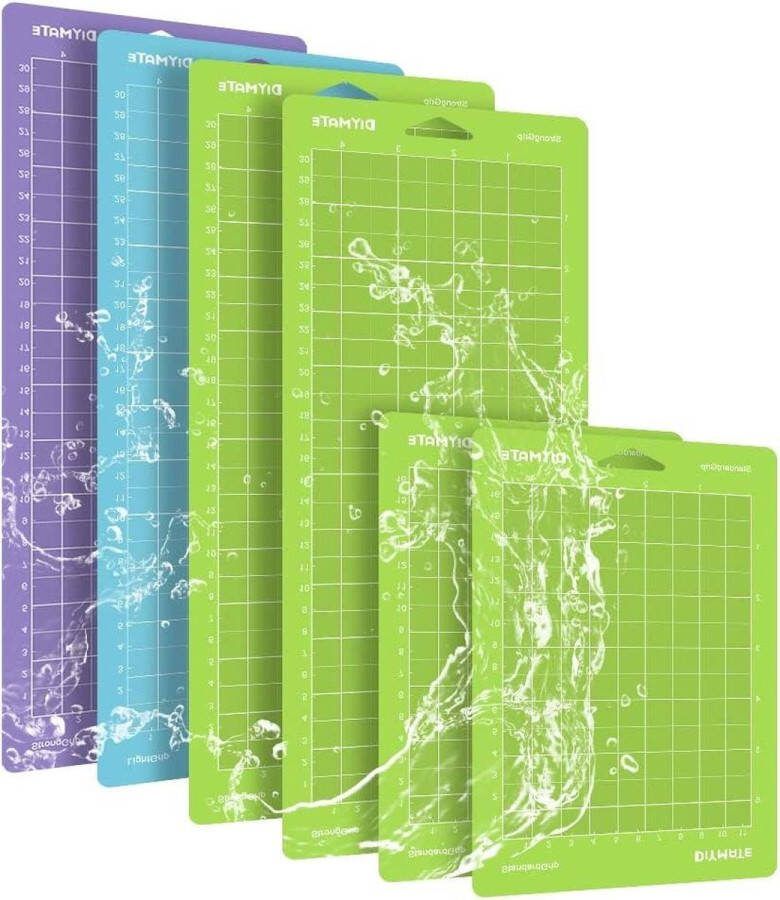 Snijmatten voor Cricut Joy 6 stuks Zelfklevende Snijmat Variety Pack Non-slip Snijmat (4.5x12 inch + 4.5x6.5 inch)
