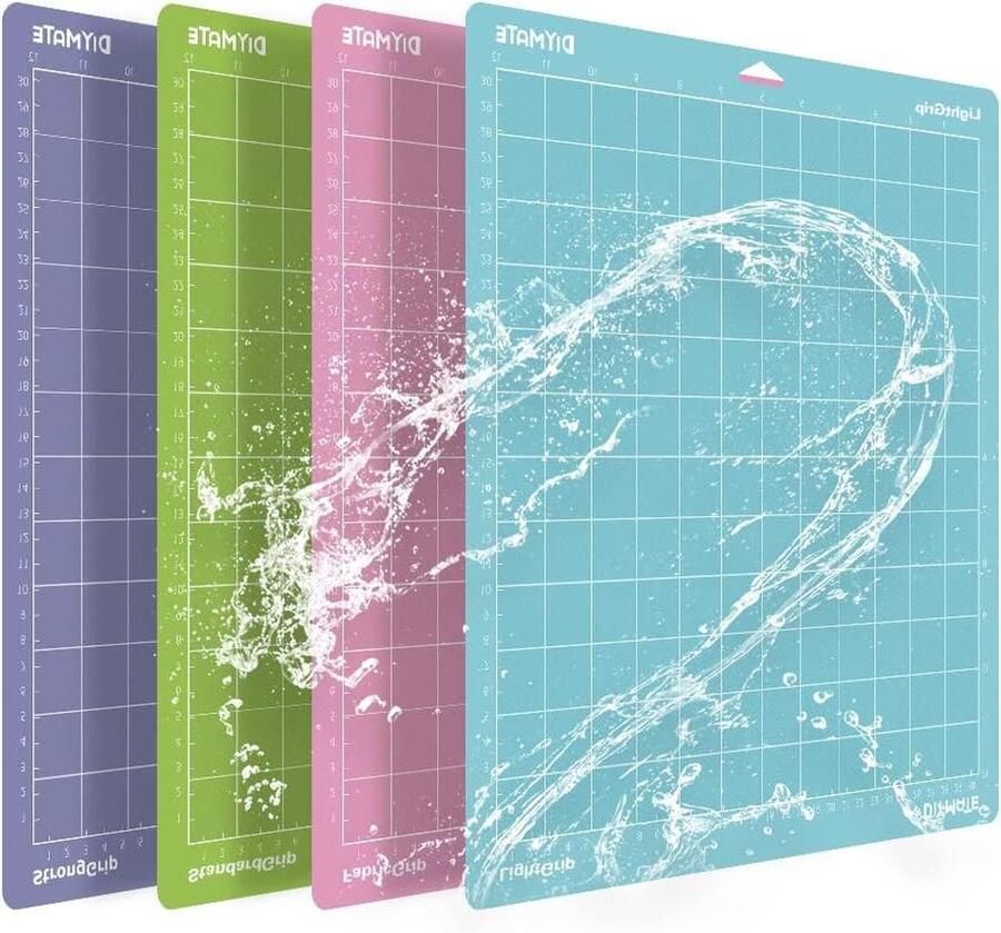 Snijmatten voor Silhouette Cameo 4 3 2 1 en Cricut Explore Set van 4 Zelfklevend 355 x 33 cm