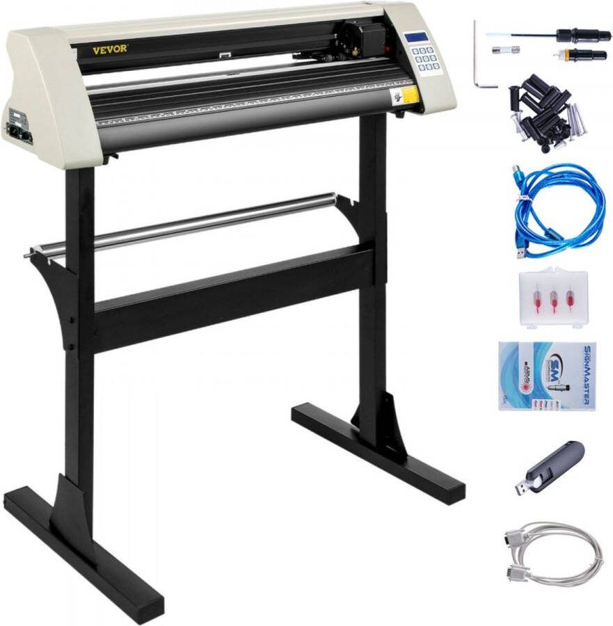 Snijplotter Vinylsnijder Vinyl Cutter 720 mm folieplotter plotter met SignCut plotter foliesnijder