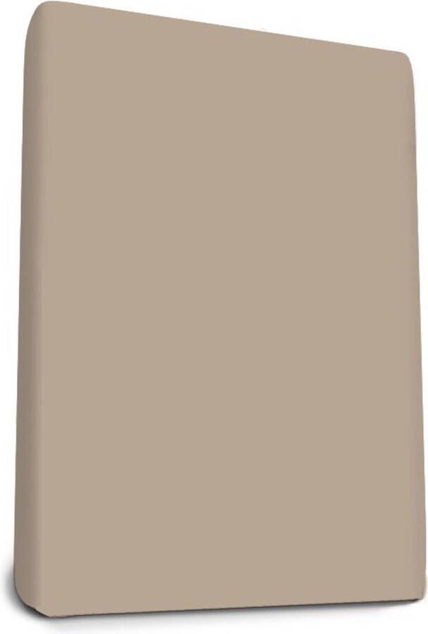 Adore Slaapcomfort Adore Hoeslaken Flanel comfort Taupe 180 x 200 cm