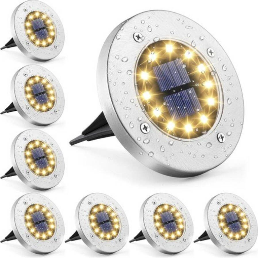 Solar Tuinverlichting Grondspots Solar Tuinverlichting Zonne Energie Grondspots Foor Buiten