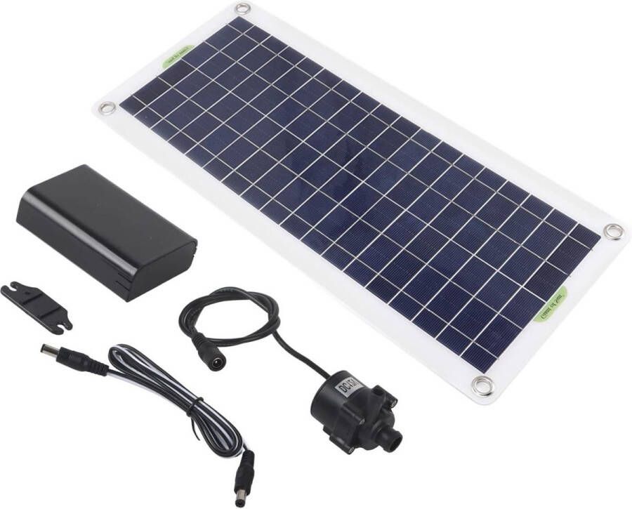 Solar Waterpomp Kit 30W Zonne-energie Fontein met Paneel voor Aquarium Vijver Vogelbad en Tuin