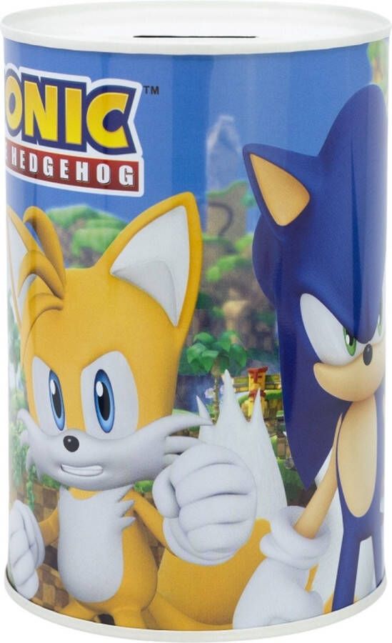 Sonic Metalen Spaarpot The Hedgehog 10 x 15 CM