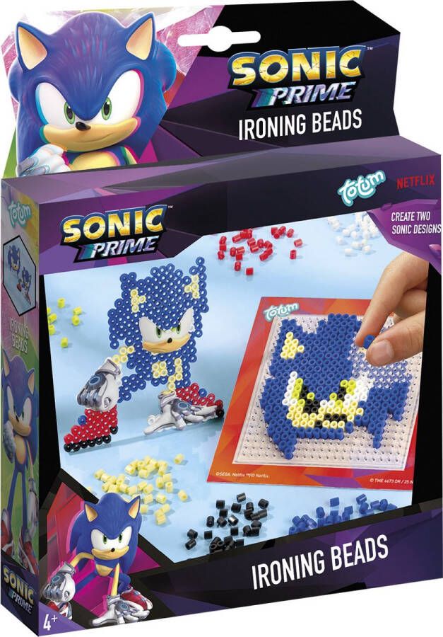 Totum Sonic Prime strijkkralen knutselset unisex 800+ strijkkralen