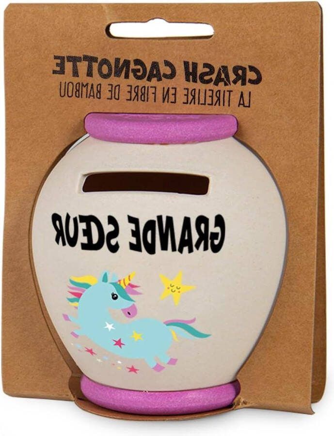 Spaarpot Kinderen Gepersonaliseerde Spaarpot Grote Zus Kinderdecoratie Speelse Besparing