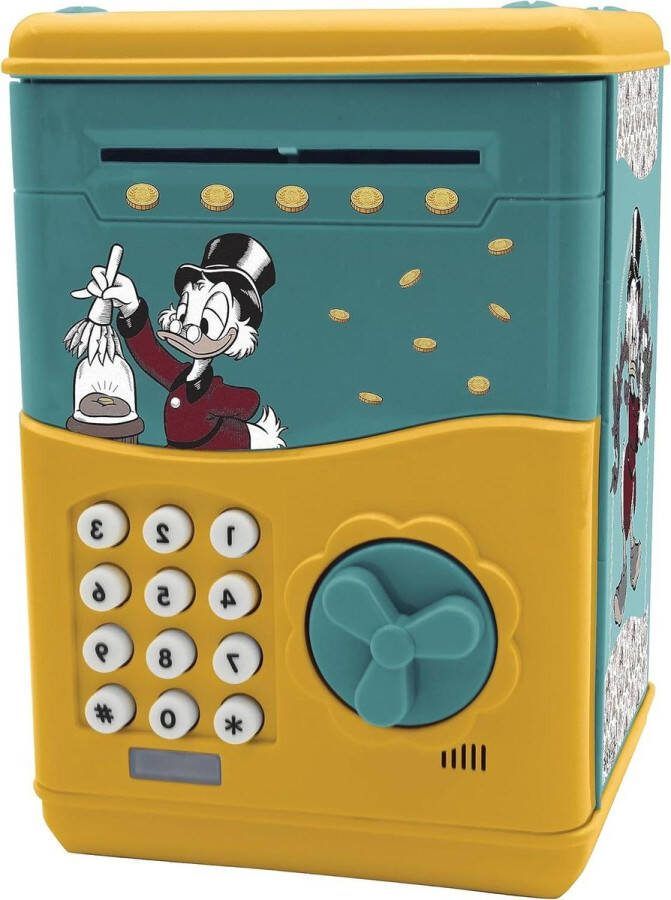 Spaarpot Kinderen Spaarpot Elektronische Spaarpot Met Geluids- En Lichteffecten 9 Muzieknummers Groen-Geel