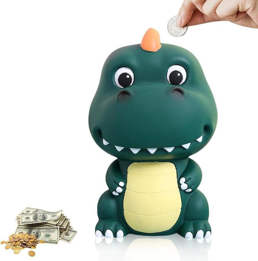 Spaarpot Volwassenen Dinosaurus Look Geweldig Cadeau-idee voor Verjaardag en Eerste Schooldag