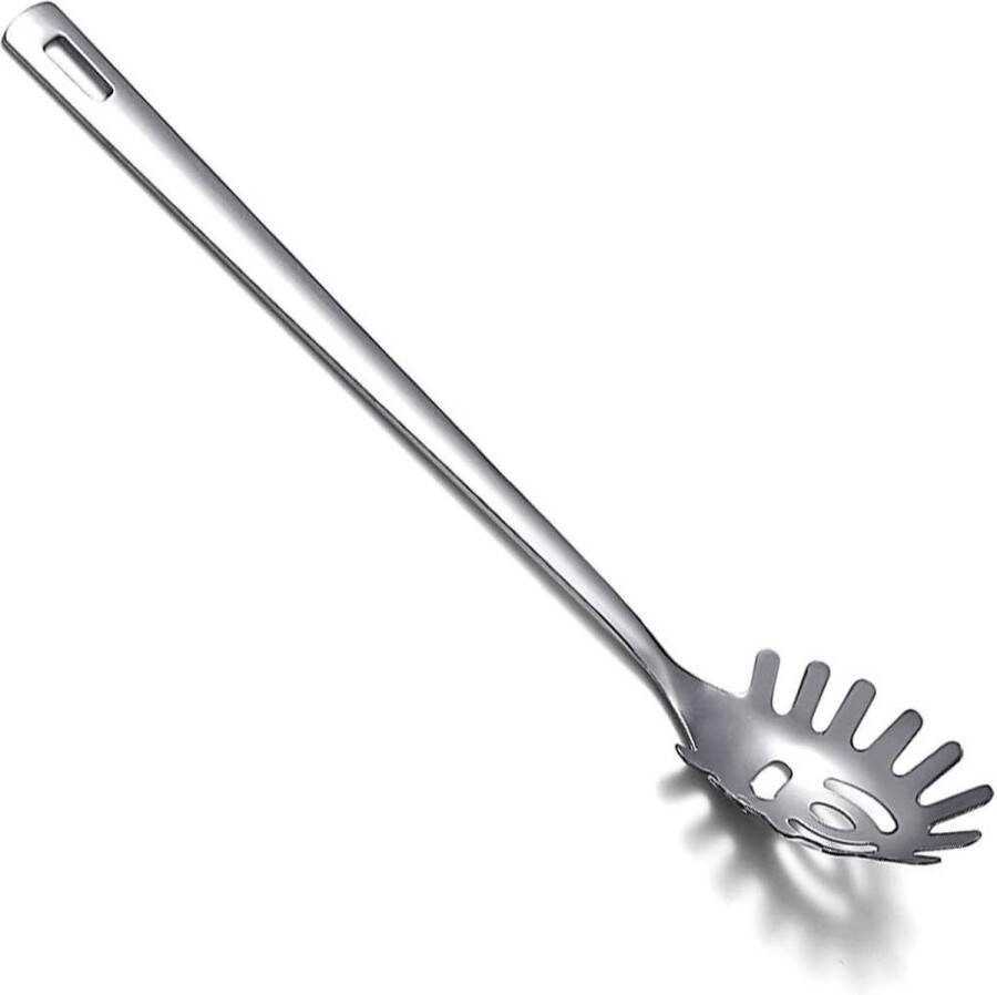 Spaghettilepel Pasta Server RVS Hittebestendig Vaatwasmachinebestendig mayonnaise lepel