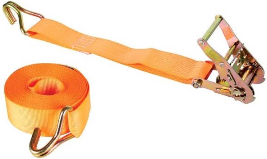 Spanband met ratelspanner max. 1000 kg 9 m x 50 mm professionele kwaliteit. Spanbanden met ratel