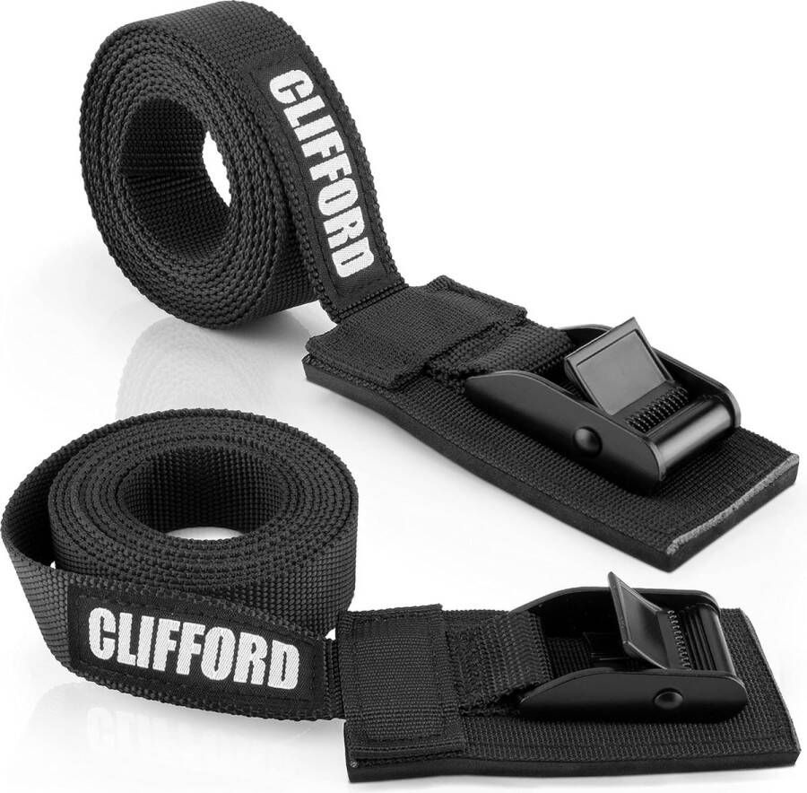 Spanbanden 2 stuks 25 mm 0 5 m 5 m ultra robuust 250 kg 500 kg belastbaar sjorbanden met bekleding sjorband voor fiets motorfiets auto
