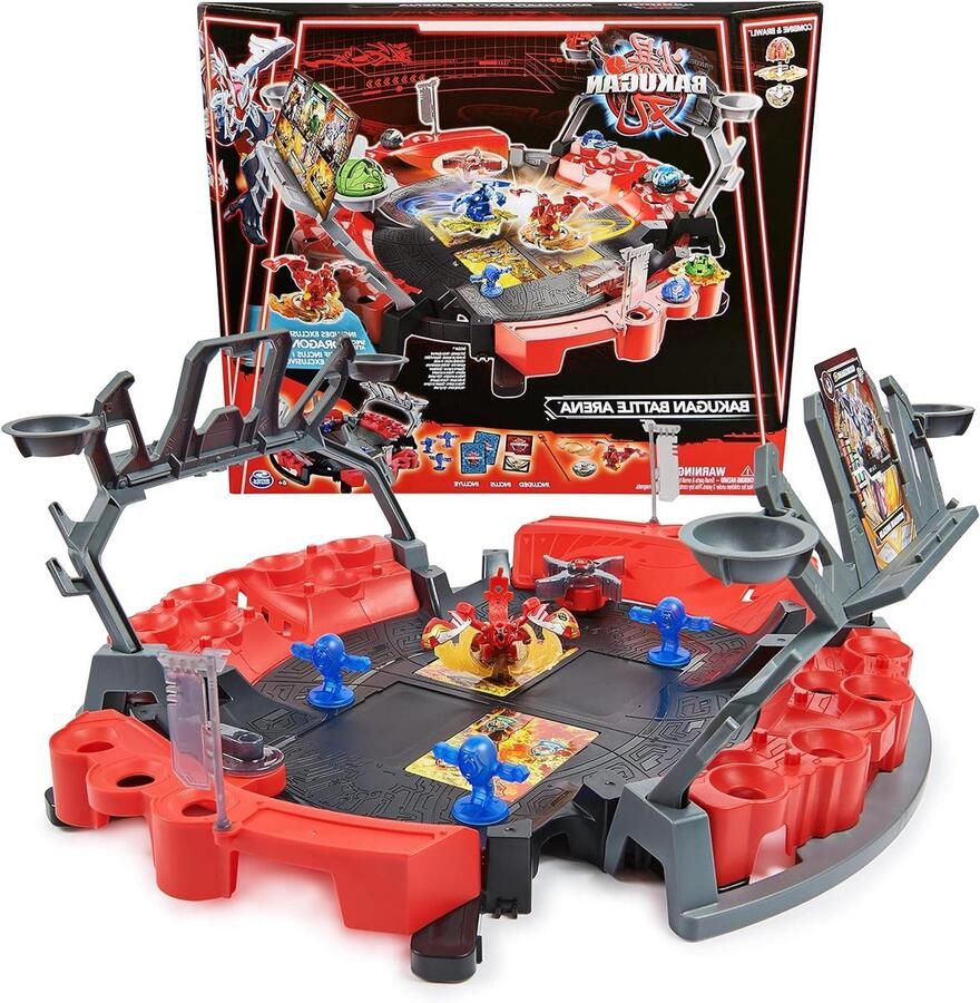 Special Attack Dragonoid Battle Arena speelset met unieke spinnende actiefiguur