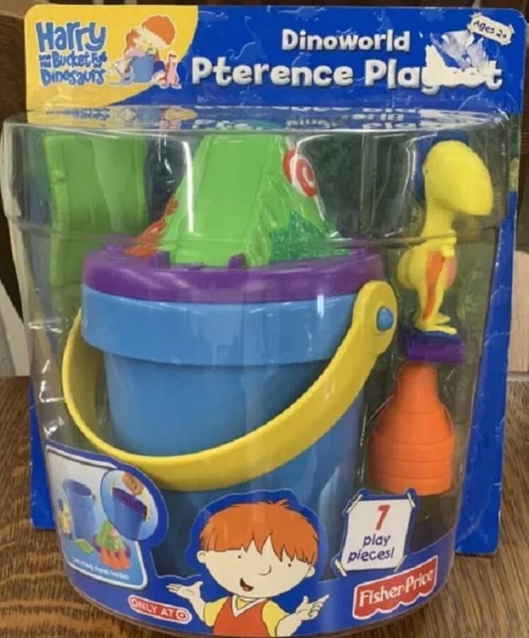 Fisher-Price Speelemmer vanaf 2 jaar Harry And His Bucket Full of Dinosaurs Dinoworld pterence playset