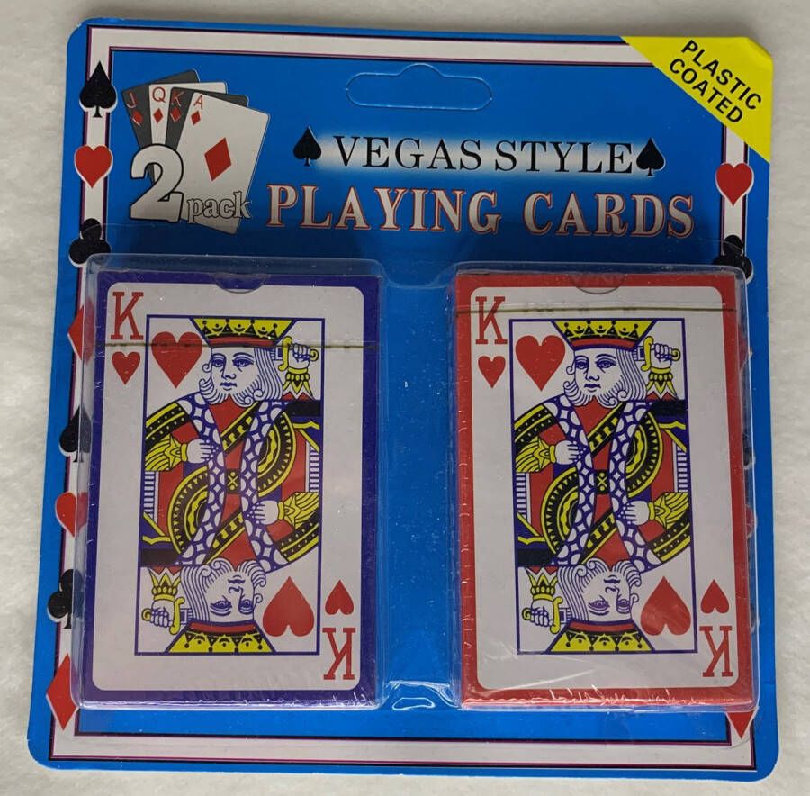 Speelkaarten Vegas Style 2 pack Pokerkaarten standard version