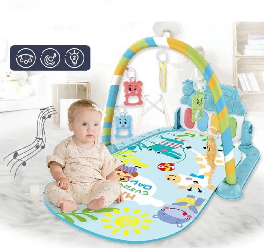 Speelkleed Baby met Boog Baby Fitness Muziek Leerzaam Spelen