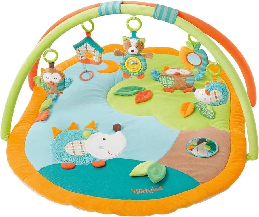 Speelmat 3D-activiteitendeken Sleeping Forest Play Arch Kruipmat 5 verwijderbare speeltjes baby's en kinderen vanaf 0 maanden geboortecadeau