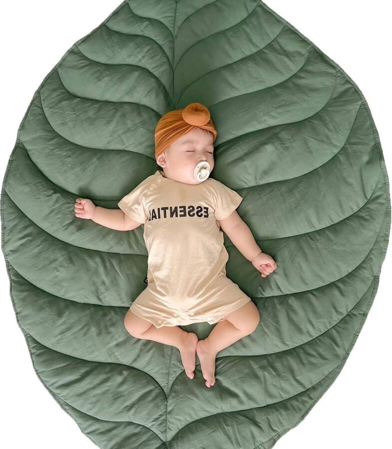 Speelmat Bladvormige Baby Kruipmat Antislip Ultra Zachte Vloermat Pasgeboren Kind Kinderkamer Tapijt Decoratie 421 x 563 cm