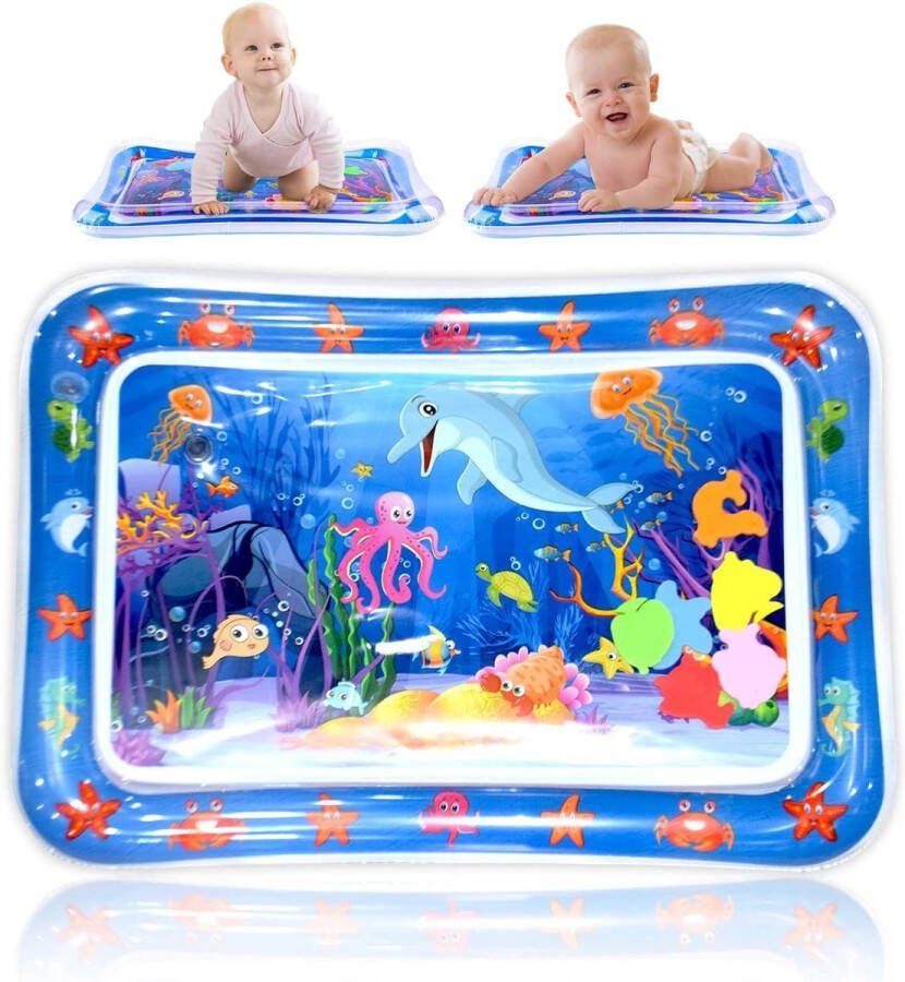 Speelmat Opblaasbare Buik Tijd Water Baby's Vroege Ontwikkeling Activiteit Centers-Stimulatie Groei