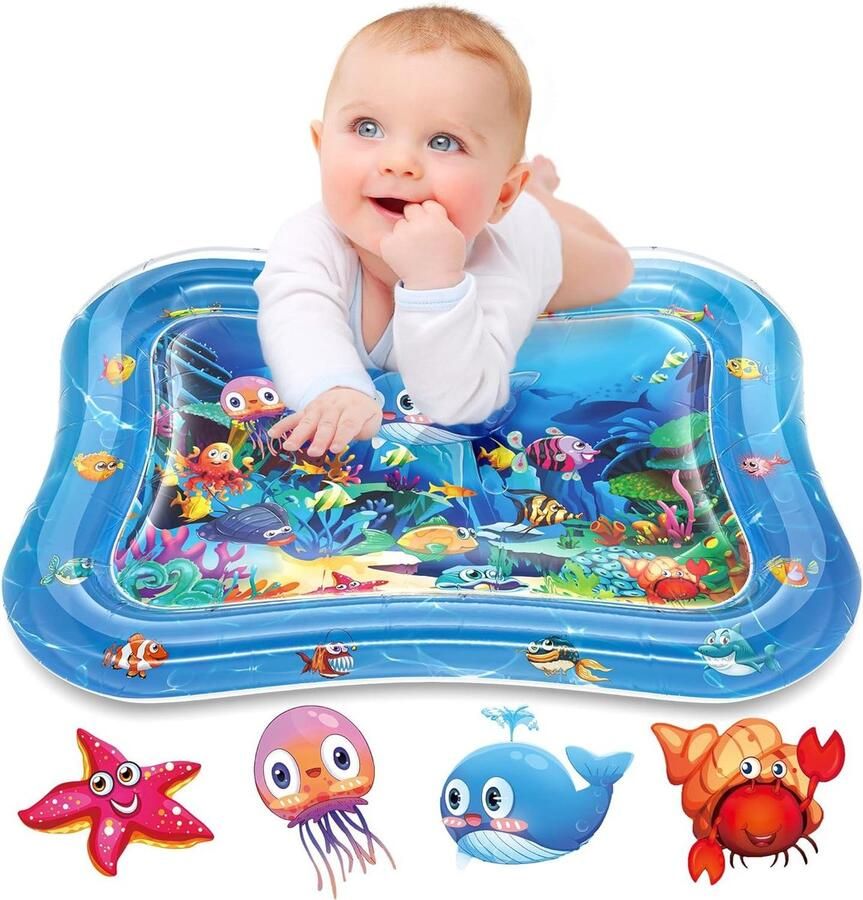 Speelmat waterspeelmat baby waterspeelmat voor 3-6-9 maanden