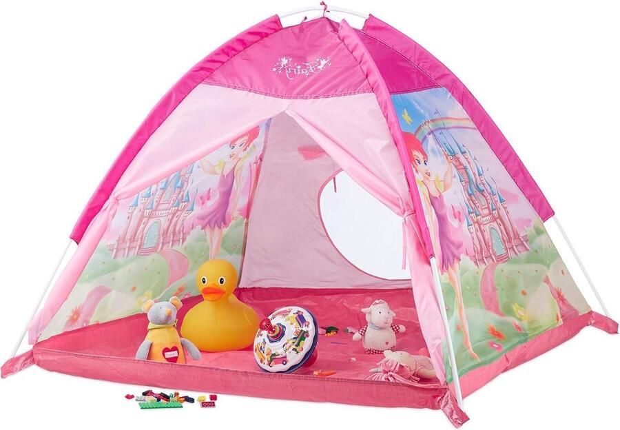 Speeltent Meisjes Binnen Buiten 90x118x115 cm Kindertent Speelhuisje Fee Felroze