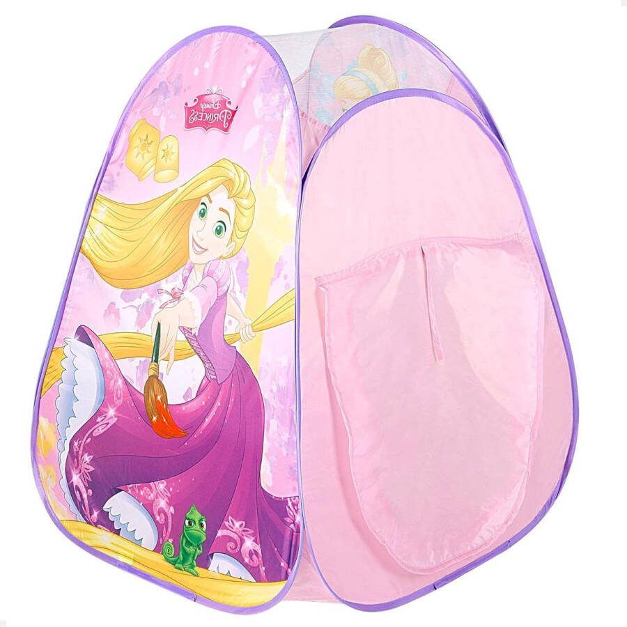 Speeltent Pop Up Kinderen Tent Speeltent met Bedrukt Motief voor Kinderen Prinses Roze