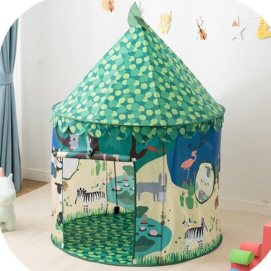 Speeltent pop-up kindertent voor binnen en buiten uniek yurt ontwerp kinderentertainment