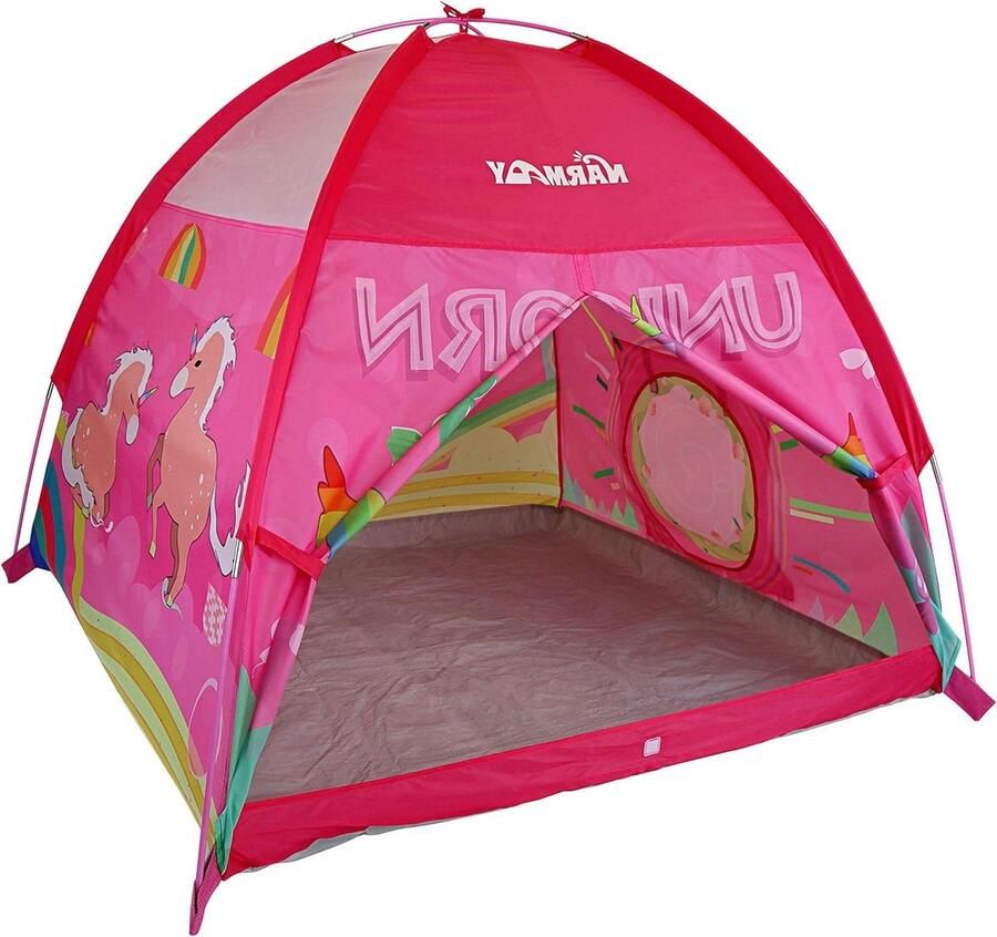 Speeltent Unicorn Dome Tent for Children Indoor Outdoor Fun NARMAY 121 x 121 x 101 cm