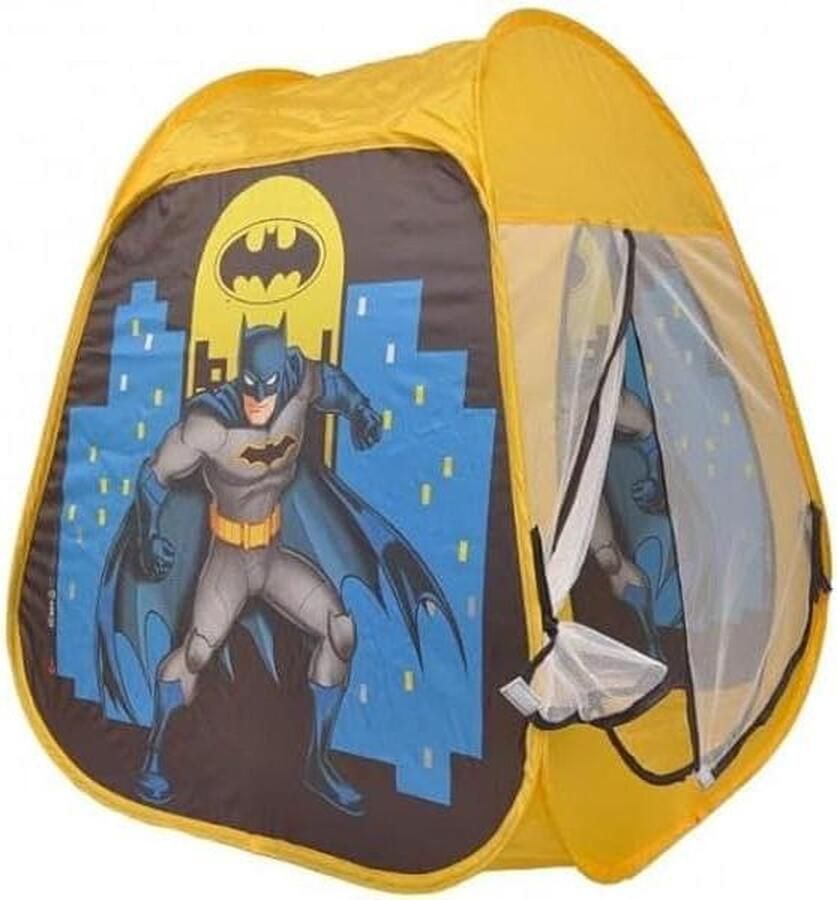 Speeltent voor Kinderen Batman DC Comics 80 x 80 x 90 cm pop-up opening geel-zwart-blauw E7214