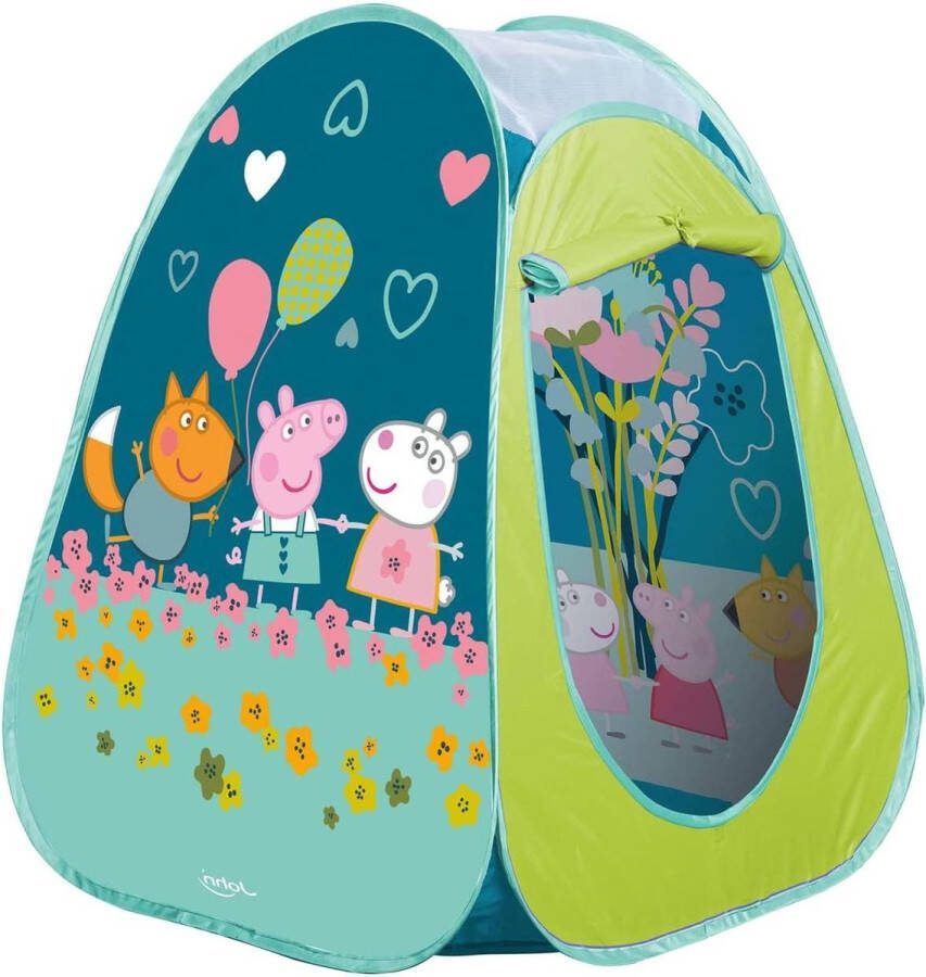 Speeltent voor Kinderen Originele pop-up speeltent Peppa Pig met draagtas Ruimtebesparend en licht
